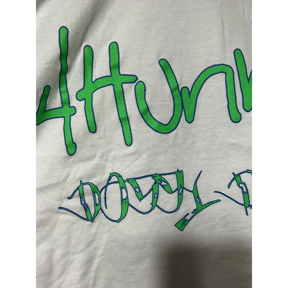 4Hunnid Snoop Dogg Murder Was The Case Long Sleeve Tee XXL White Hip Hop